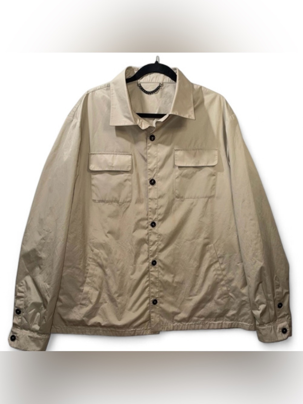 Brett Johnson Designer Cream Utility Jacket